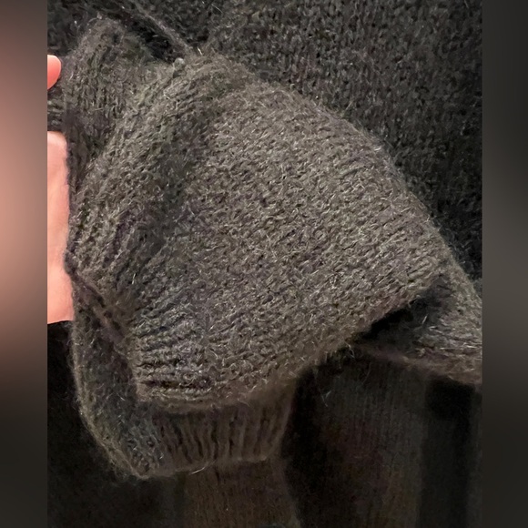 COLETTE LA MAISON DES FIBRES NATURELLE MOHAIR & ALPACA SWEATER, SIZE M. - Picture 3 of 7